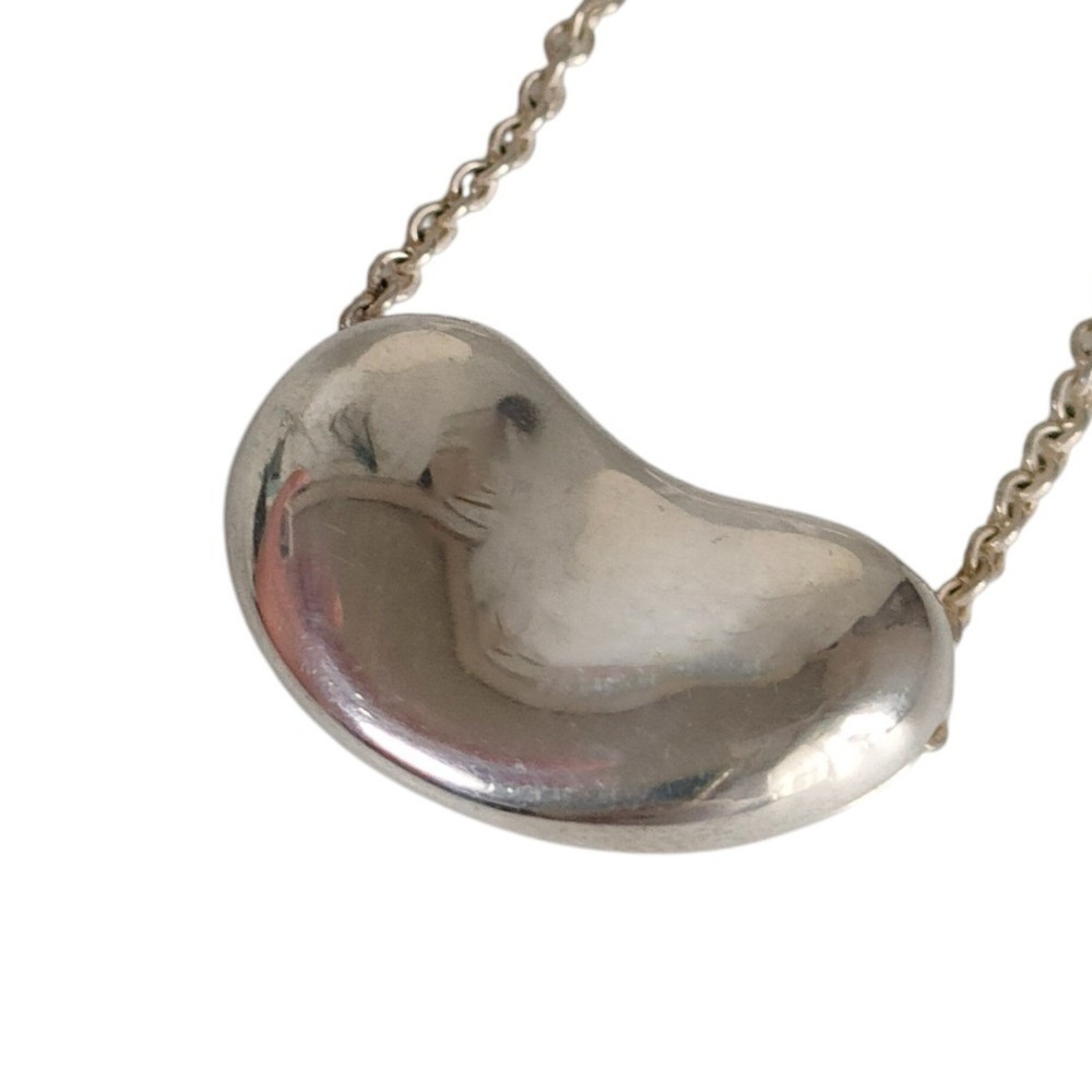 TIFFANY & CO. Silver Bean Necklace